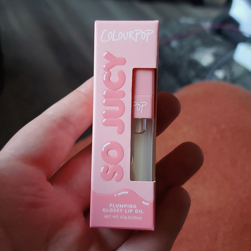 COLOURPOP - SO JUICY - PLUMPING GLOSSY LIP OIL - LYCHEE JELLY CLEAR